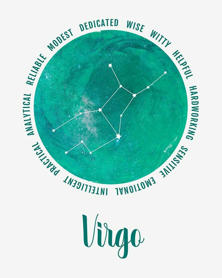 Virgo Zodiac Horoscope Tattoo Designs (21)