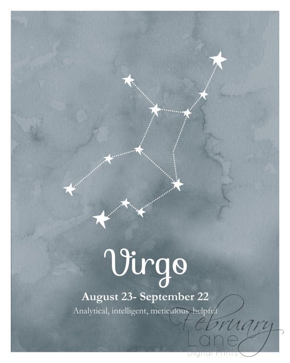 Virgo Zodiac Horoscope Tattoo Designs (74)