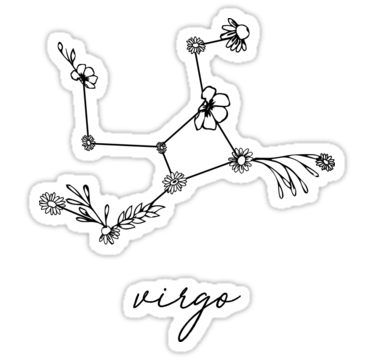 Virgo Zodiac Horoscope Tattoo Designs (87)