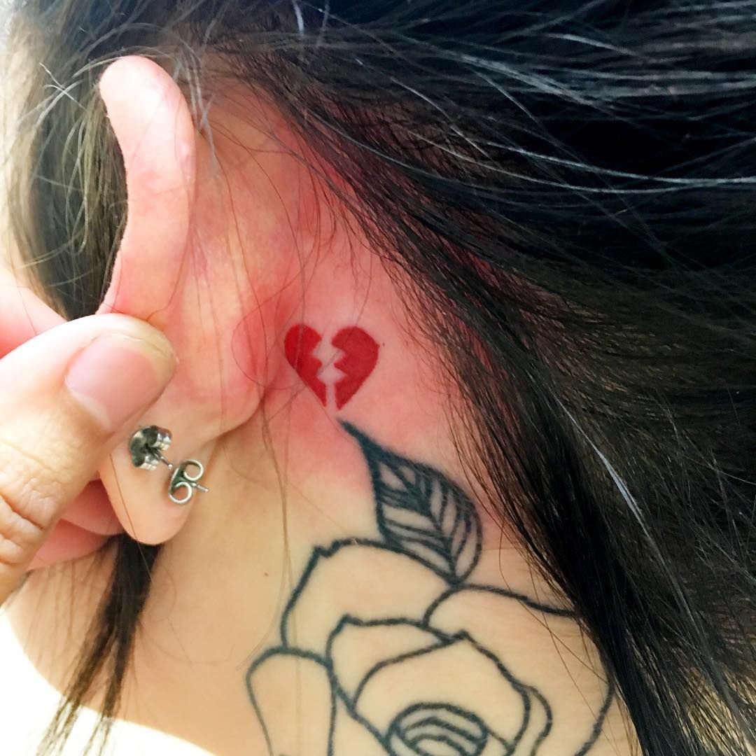 Broken Heart Tattoo Design Meaning (103)