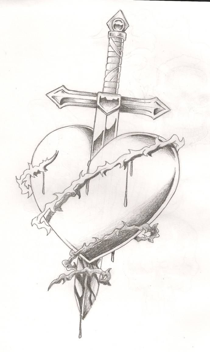 Broken Heart Tattoo Design Meaning (107)
