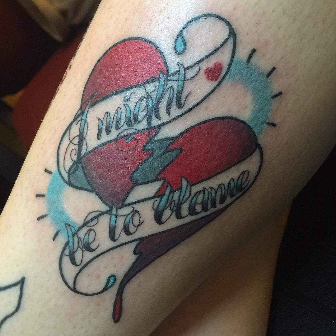 Broken Heart Tattoo Design Meaning (112)