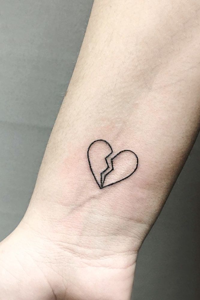Broken Heart Tattoo Design Meaning (118)