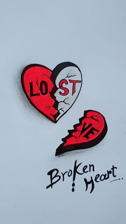 Broken Heart Tattoo Design Meaning (120)