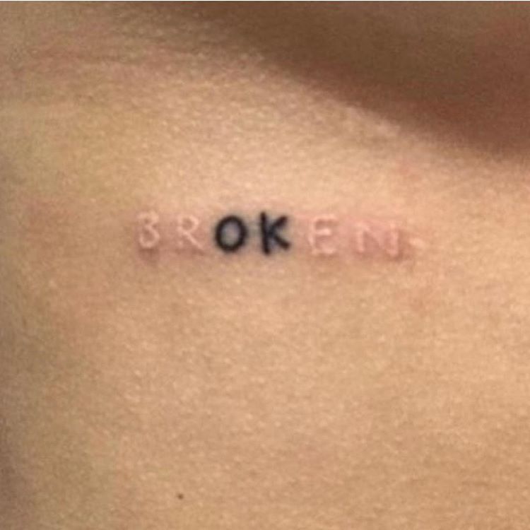 Broken Heart Tattoo Design Meaning (125)