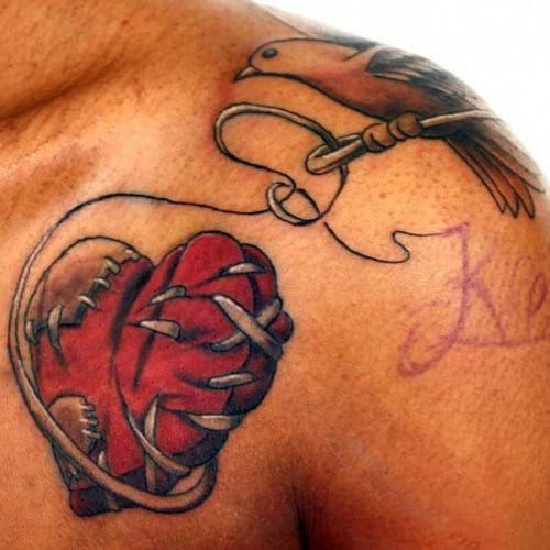 Broken Heart Tattoo Design Meaning (13)