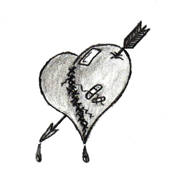 Broken Heart Tattoo Design Meaning (135)