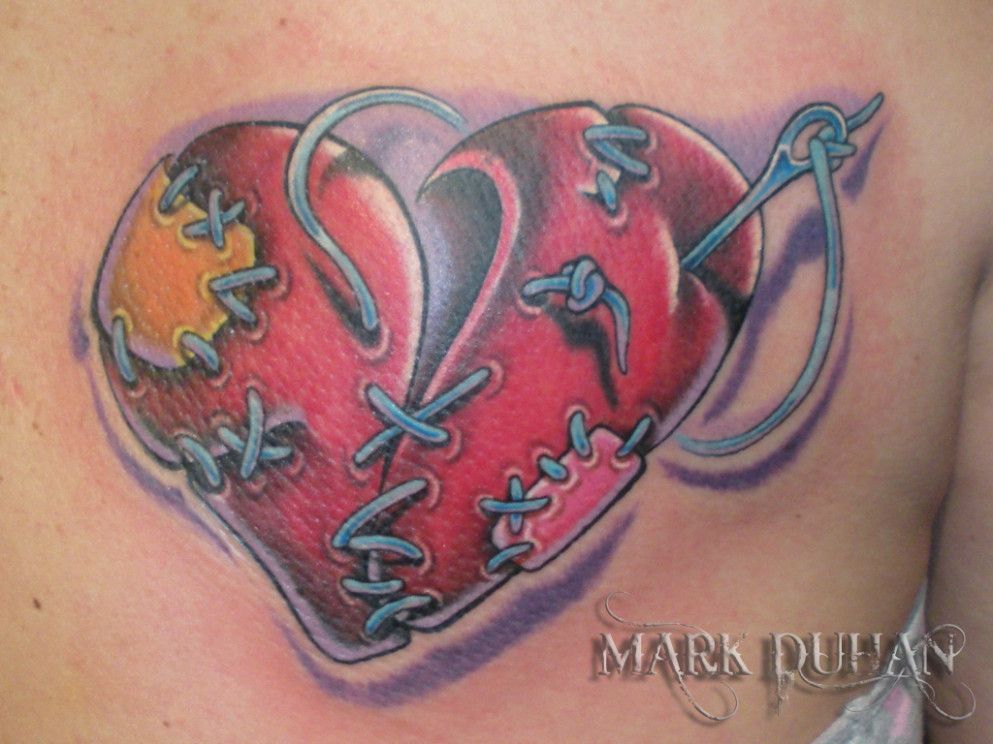 Broken Heart Tattoo Design Meaning (136)