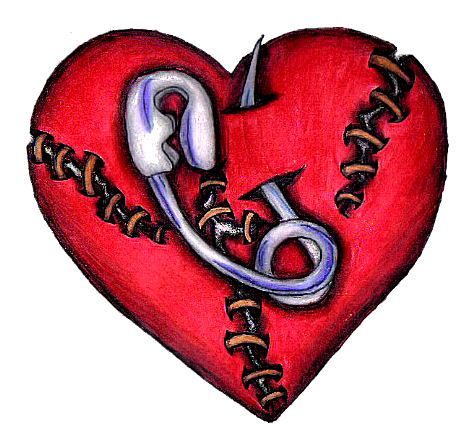 Broken Heart Tattoo Design Meaning (137)