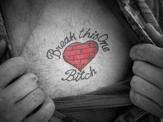 Broken Heart Tattoo Design Meaning (175)