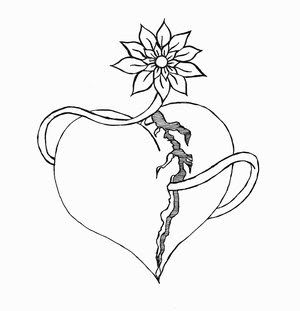 Broken Heart Tattoo Design Meaning (19)