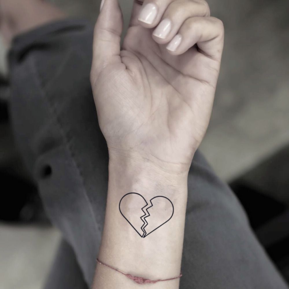 Broken Heart Tattoo Design Meaning (21)