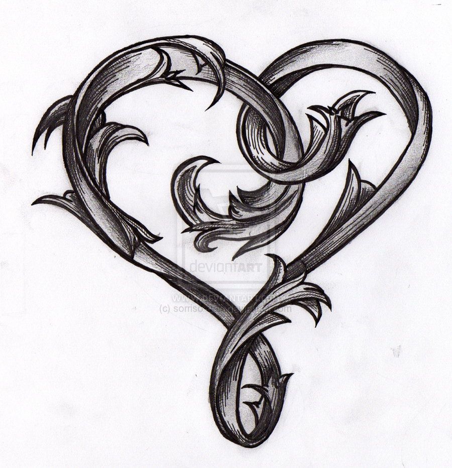 Broken Heart Tattoo Design Meaning (221)