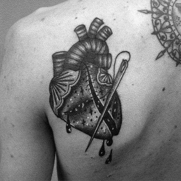 Broken Heart Tattoo Design Meaning (45)