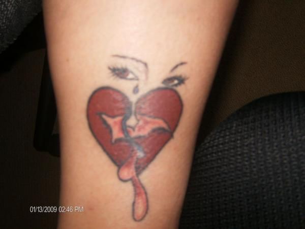 Broken Heart Tattoo Design Meaning (57)