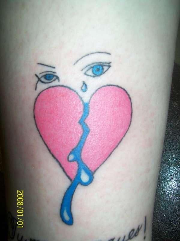 Broken Heart Tattoo Design Meaning (65)