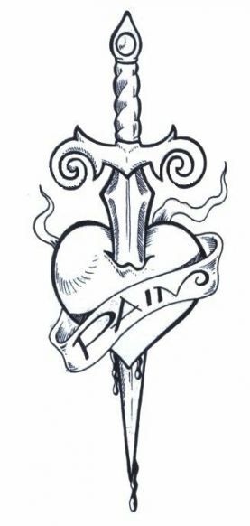 Broken Heart Tattoo Design Meaning (87)