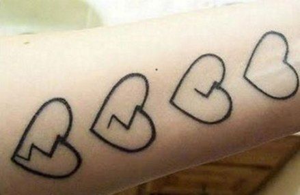 Broken Heart Tattoo Design Meaning (94)