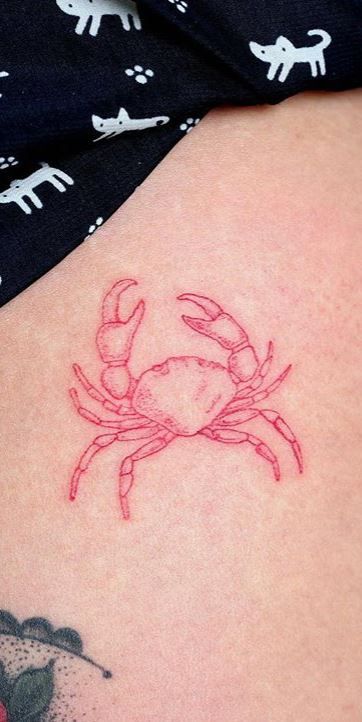 Cancer Zodiac Horoscope Tattoos (174)