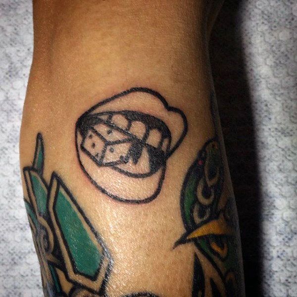 Dice Tattoo Designs Ideas Meaning (120)