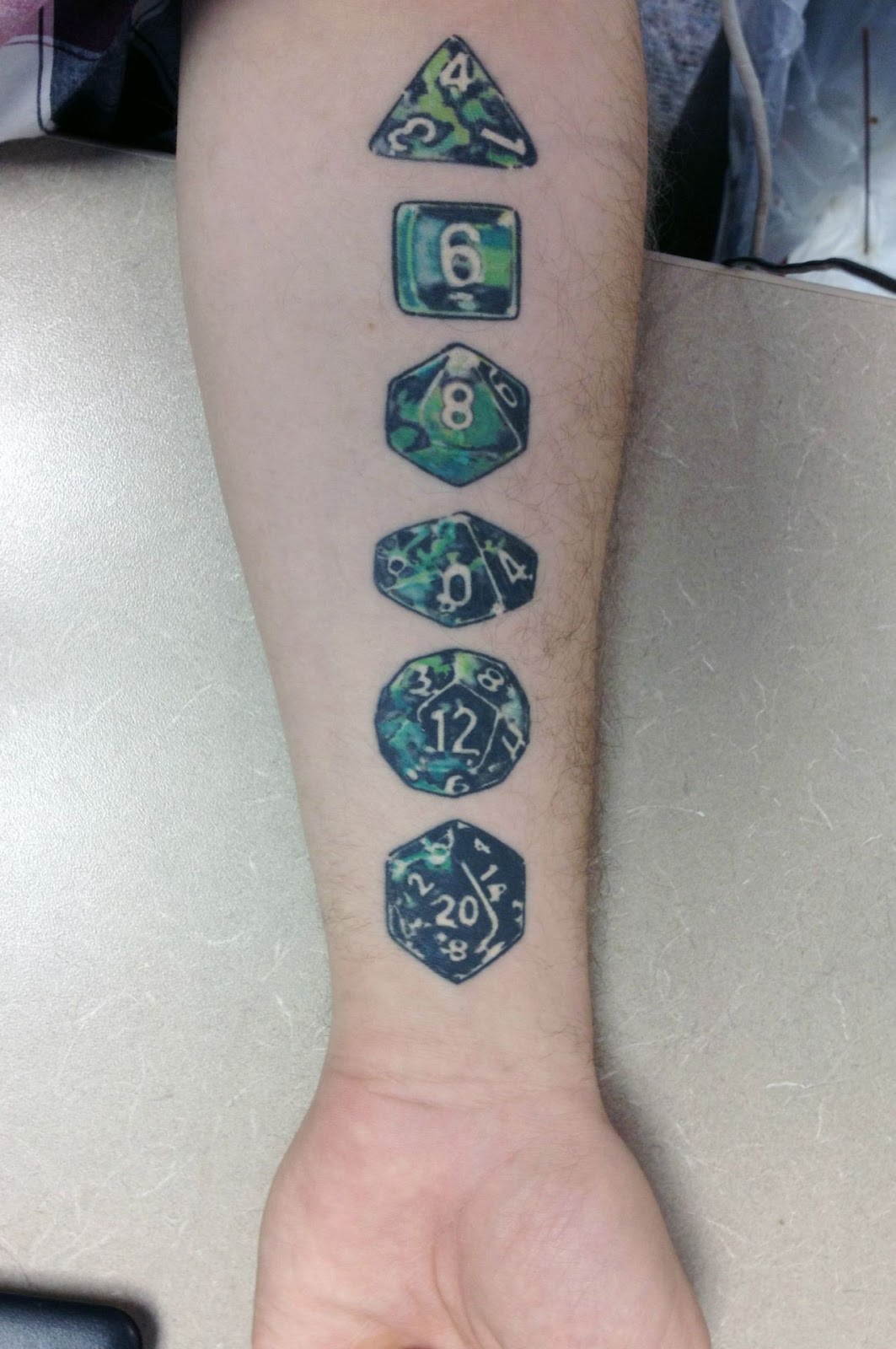 Dice Tattoo Designs Ideas Meaning (146)
