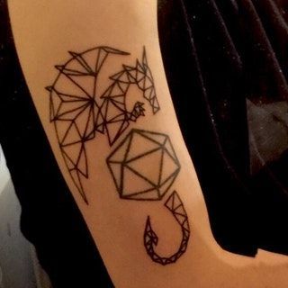 Dice Tattoo Designs Ideas Meaning (88)