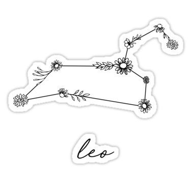 Leo Zodiac Horoscope Sign Symbol Tattoo Designs (17)
