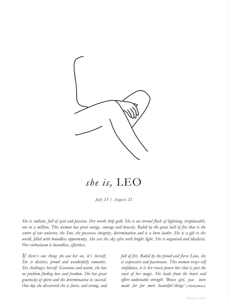 Leo Zodiac Horoscope Sign Symbol Tattoo Designs (184)