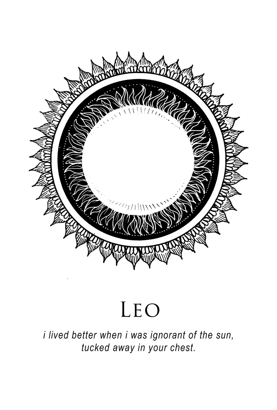 Leo Zodiac Horoscope Sign Symbol Tattoo Designs (4)