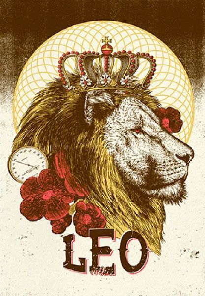 Leo Zodiac Horoscope Sign Symbol Tattoo Designs (68)
