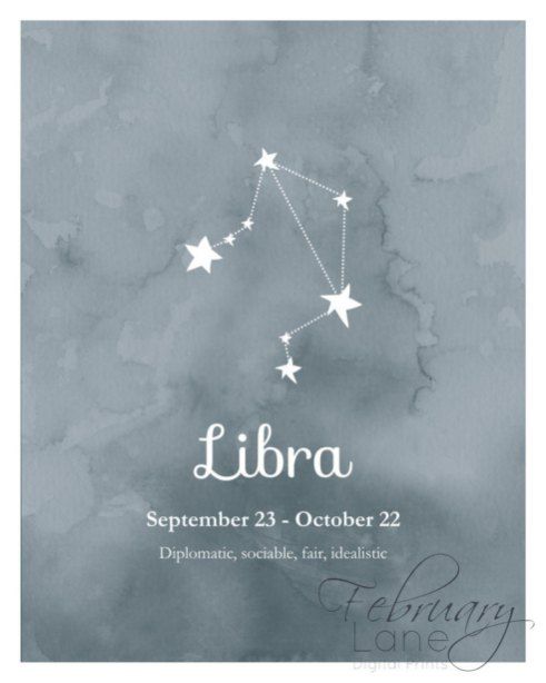 Libra Zodiac Horoscope Sign Symbol Tattoos (125)