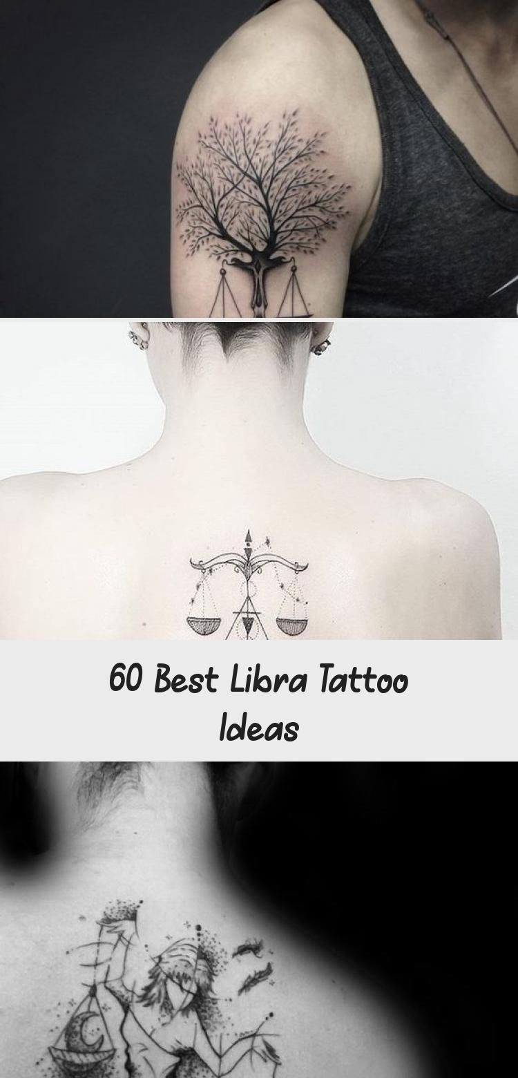 Libra Zodiac Horoscope Sign Symbol Tattoos (154)