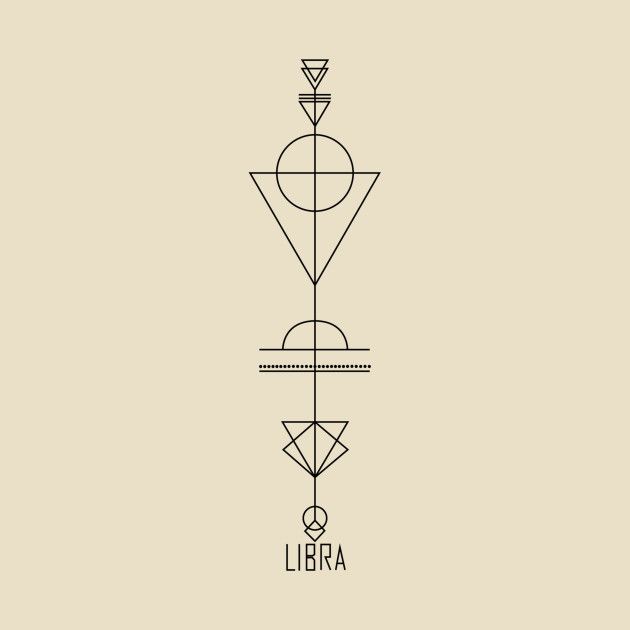 Libra Zodiac Horoscope Sign Symbol Tattoos (86)