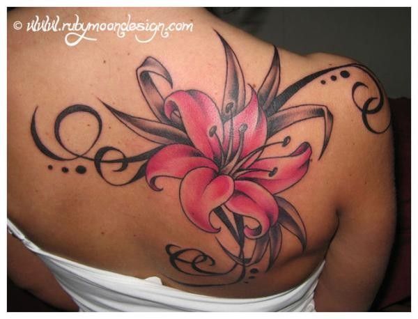 Lily Shoulder Tattoos Meaning Ideas Designs (37)