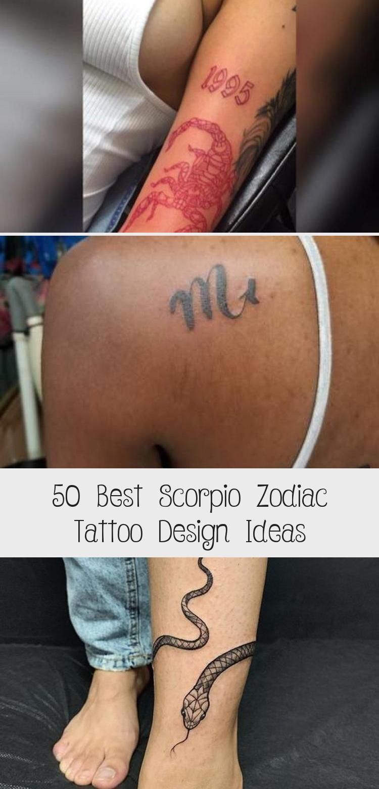 Scorpio Zodiac Horoscope Constellation Sign Symbol Tattoo (109)