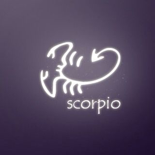 Scorpio Zodiac Horoscope Constellation Sign Symbol Tattoo (129)