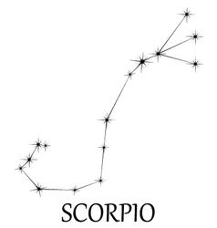 Scorpio Zodiac Horoscope Constellation Sign Symbol Tattoo (156)
