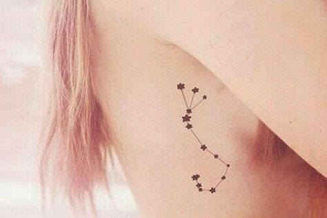 Scorpio Zodiac Horoscope Constellation Sign Symbol Tattoo (36)