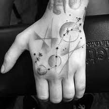 Scorpio Zodiac Horoscope Constellation Sign Symbol Tattoo (98)