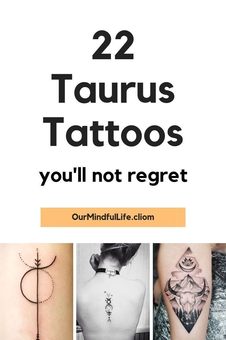 Taurus Zodiac Symbol Horoscope Tattoos (105)