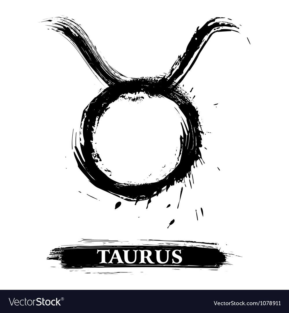 Taurus Zodiac Symbol Horoscope Tattoos (110)