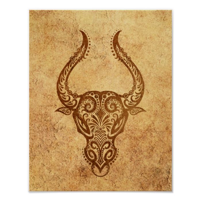 Taurus Zodiac Symbol Horoscope Tattoos (121)