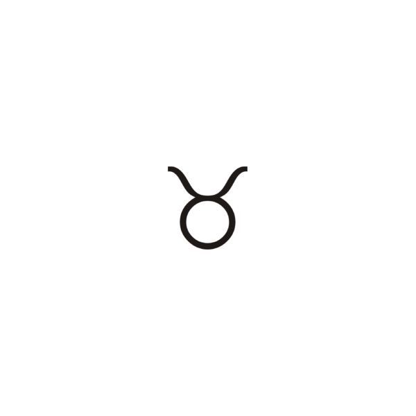 Taurus Zodiac Symbol Horoscope Tattoos (123)