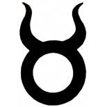Taurus Zodiac Symbol Horoscope Tattoos (126)