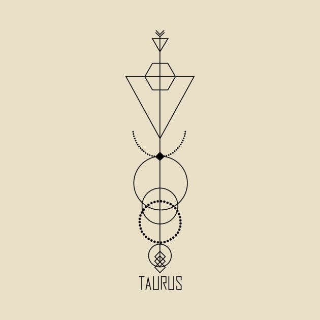 Taurus Zodiac Symbol Horoscope Tattoos (143)