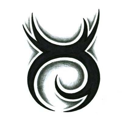 Taurus Zodiac Symbol Horoscope Tattoos (64)
