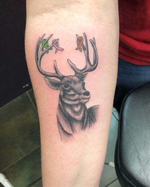 Deer Forearm Tattoos