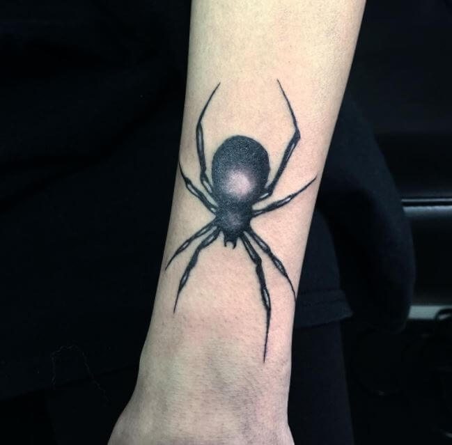 Spider Forearm Tattoos