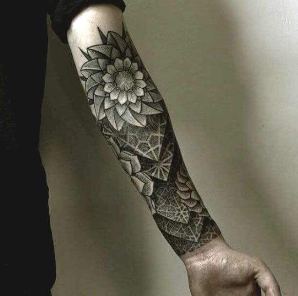 Flower Forearm Tattoo