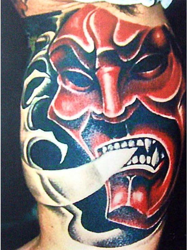 Half Angel Half Devil Tattoo Designs (11)